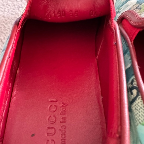 Gucci Supreme flora slip on sneakers - Picture 9 of 10